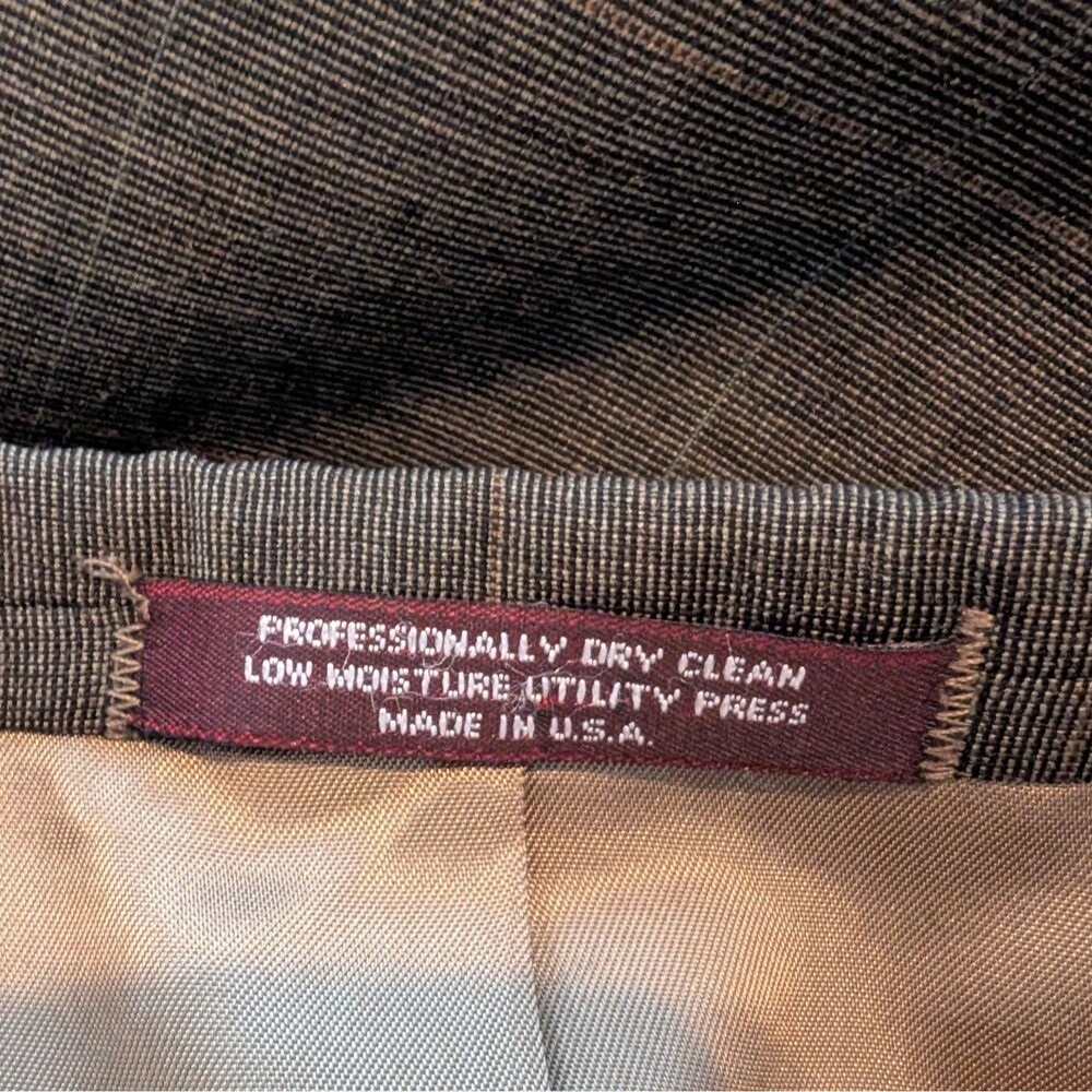 Vintage Evan-Picone Men's 3-Button Sport Coat Blazer Jacket Size 46L Business - Picture 3 of 8